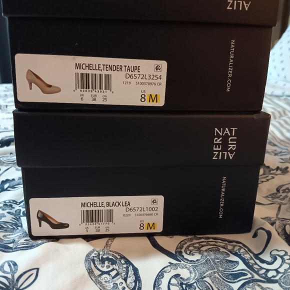 Naturalizer Taupe Heels size 8 - Picture 6 of 6